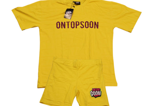 Women OnTopSoon short set